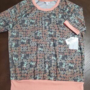 NWT Women's Lularoe Jane top size Large